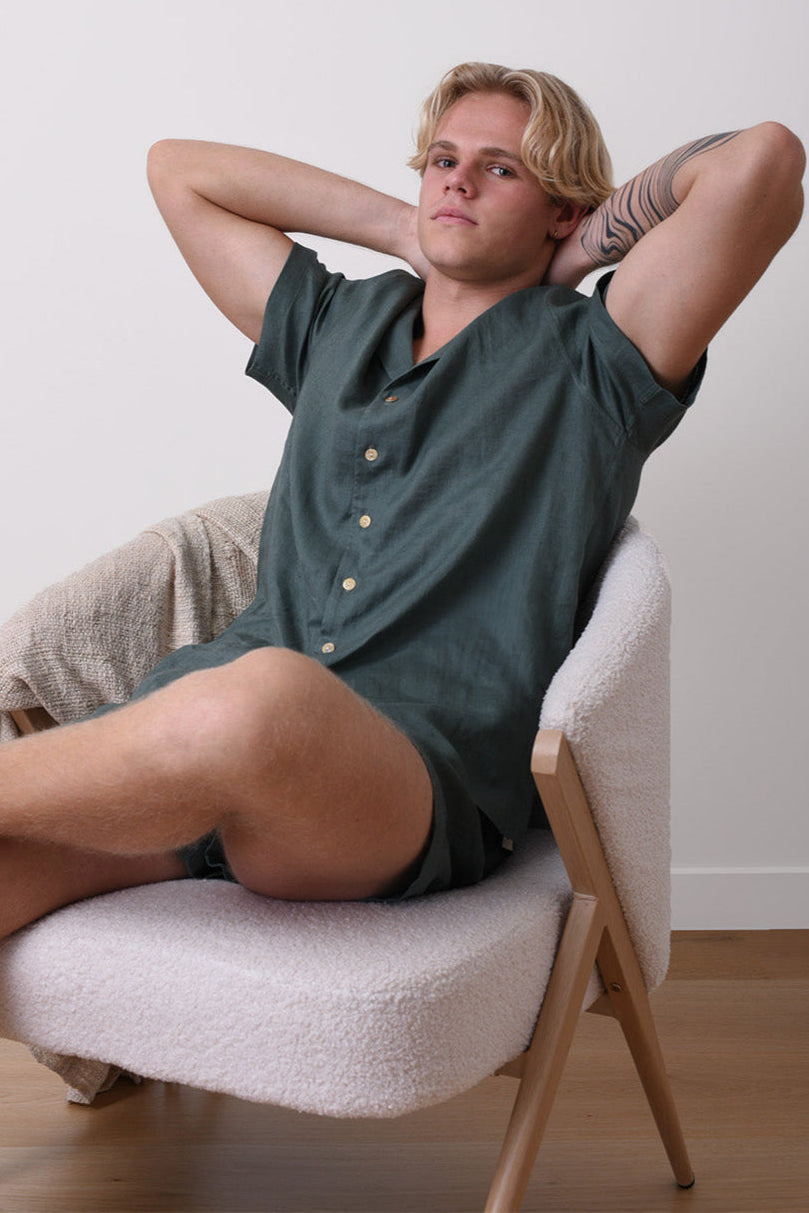 Drift Organic Linen Shirt
