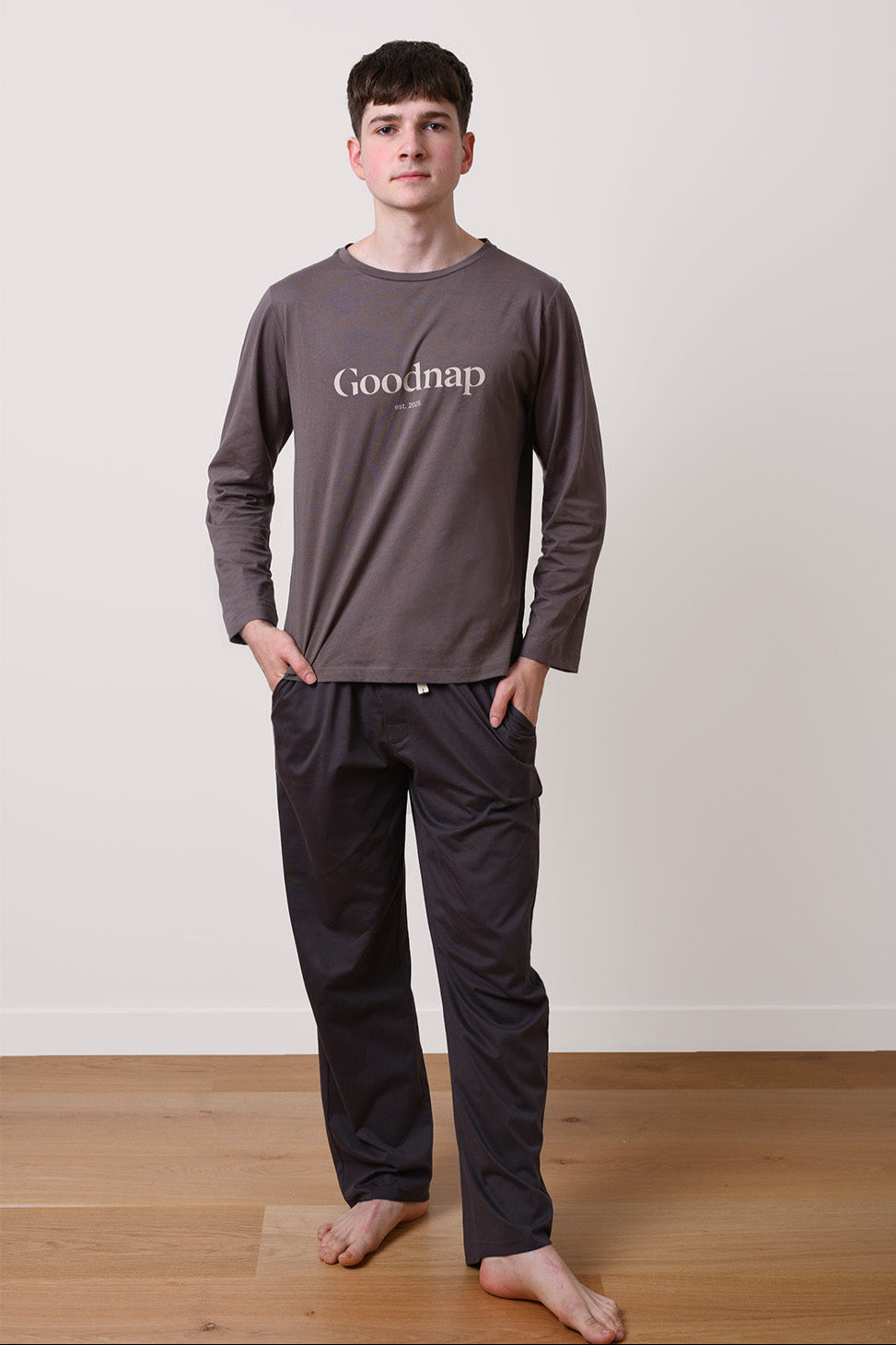 The Journey - Organic Cotton - Classic Pyjama Pant - Espresso
