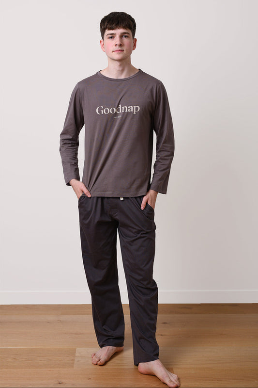 The Journey - Organic Cotton - Classic Pyjama Pant - Espresso