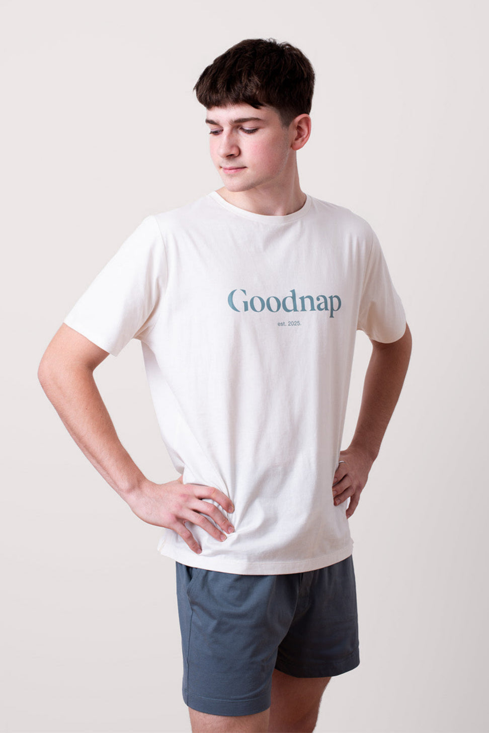 Men's Cotton Jersey Shorts - Ocean