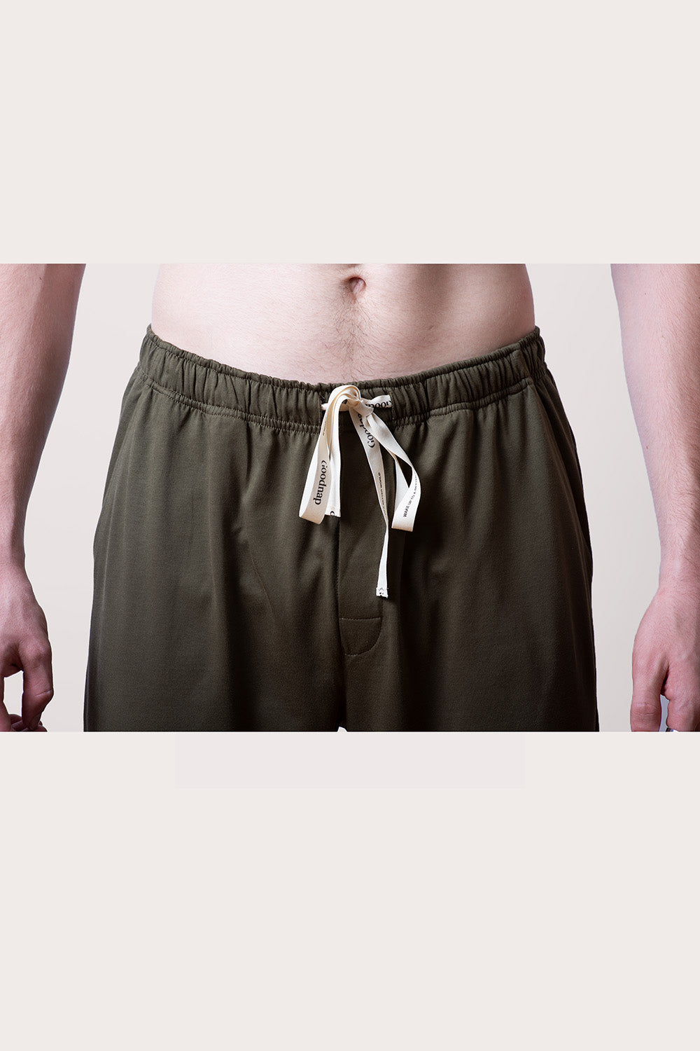 The Journey - Organic Cotton - Classic Pyjama Pant - Olive
