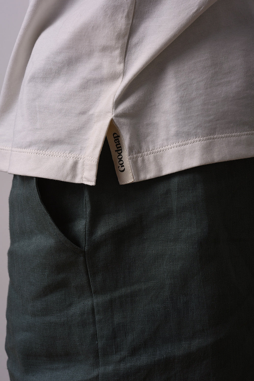 The Classic Men's Organic Cotton Jersey Sleep Tee - Ocean