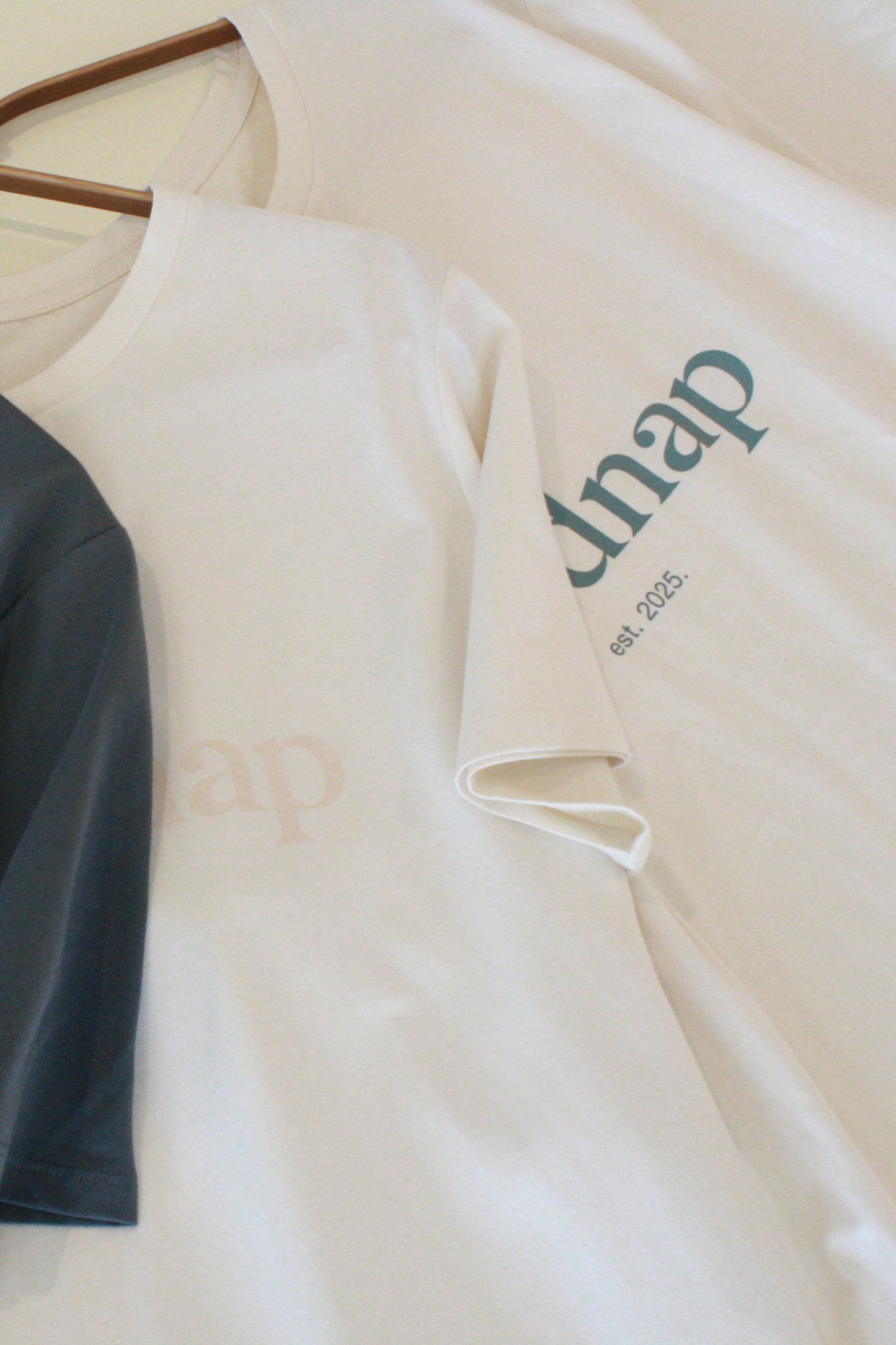 The Classic Men's Organic Cotton Jersey Sleep Tee - Cloud + Ocean Logo
