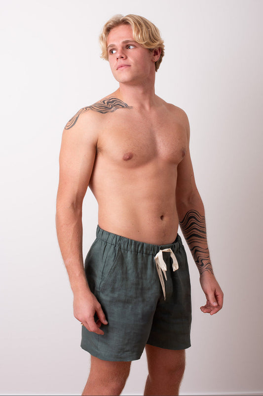 Drift Men's Organic Linen Summer Shorts