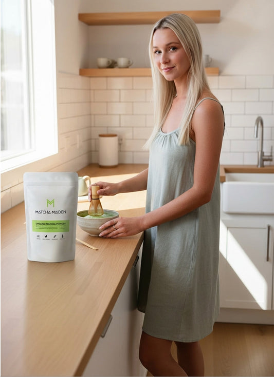 Gift Set – Matcha Morning and Daydream Dress - Premium Matcha and European Flax™ Linen