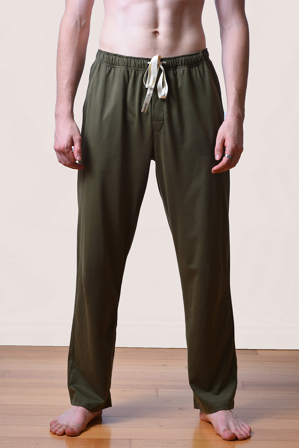 The Journey - Organic Cotton - Classic Pyjama Pant - Olive