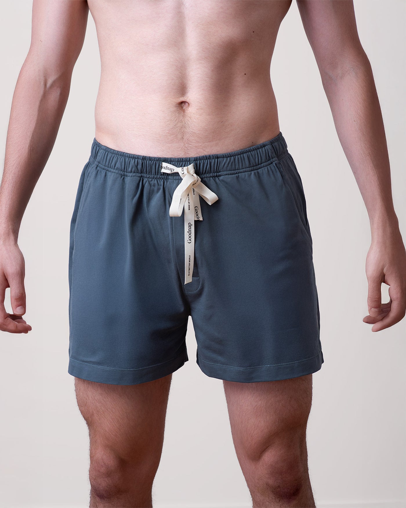 Men's Cotton Jersey Shorts - Ocean