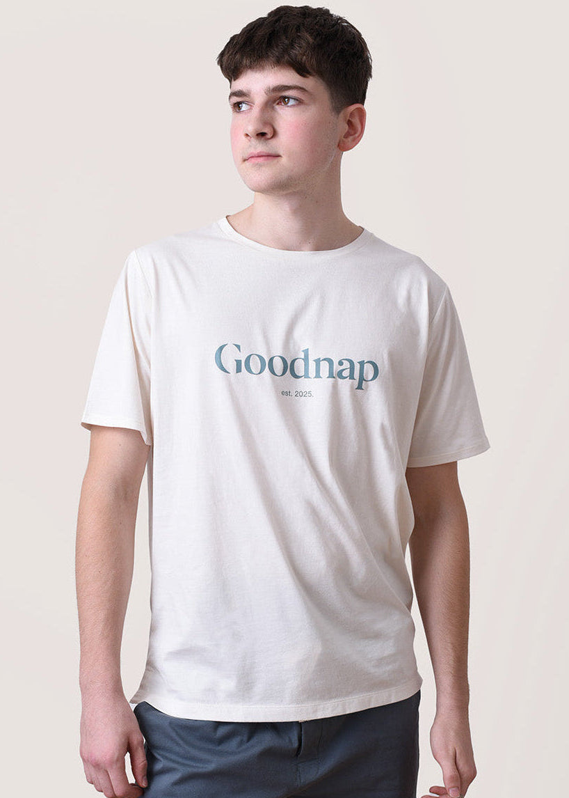 Classic Logo Sleep Tee - Cloud