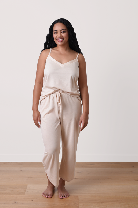 Freedom Cotton Pants - Cream