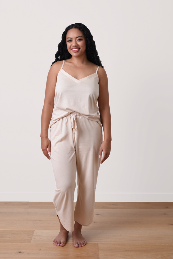 Freedom Cotton Pants - Cream