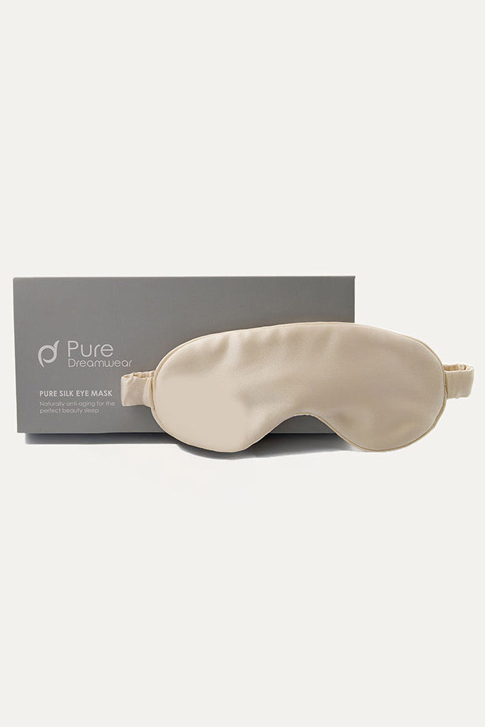 22-Momme Mulberry Silk Sleep Mask – 6-Layer Handcrafted Design