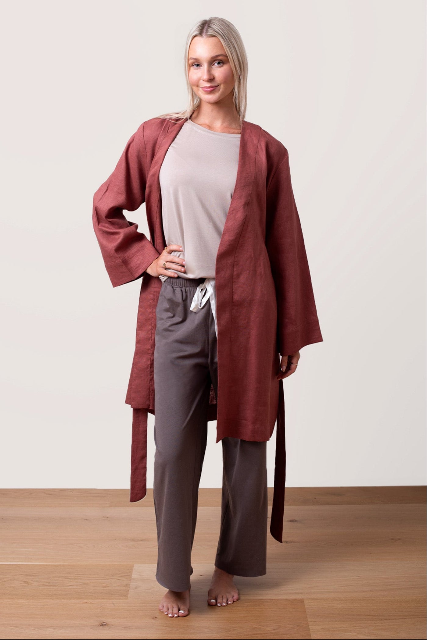 Flow Modal Top- Balanced Beige