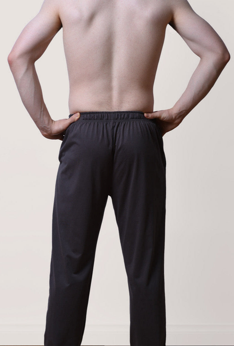 Men's Long Pyjama Pant - Espresso