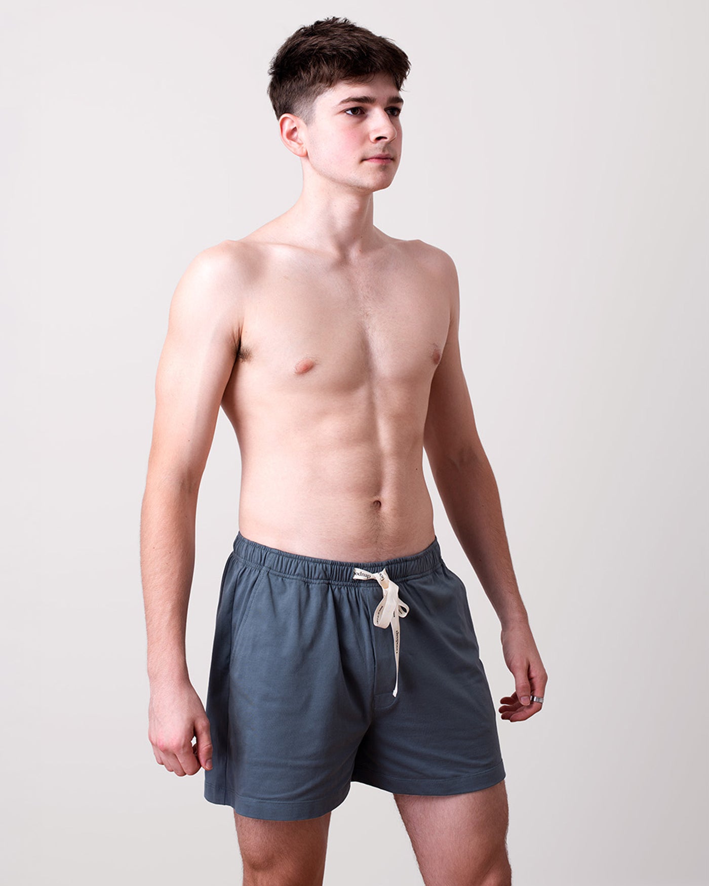 Men's Cotton Jersey Shorts - Ocean