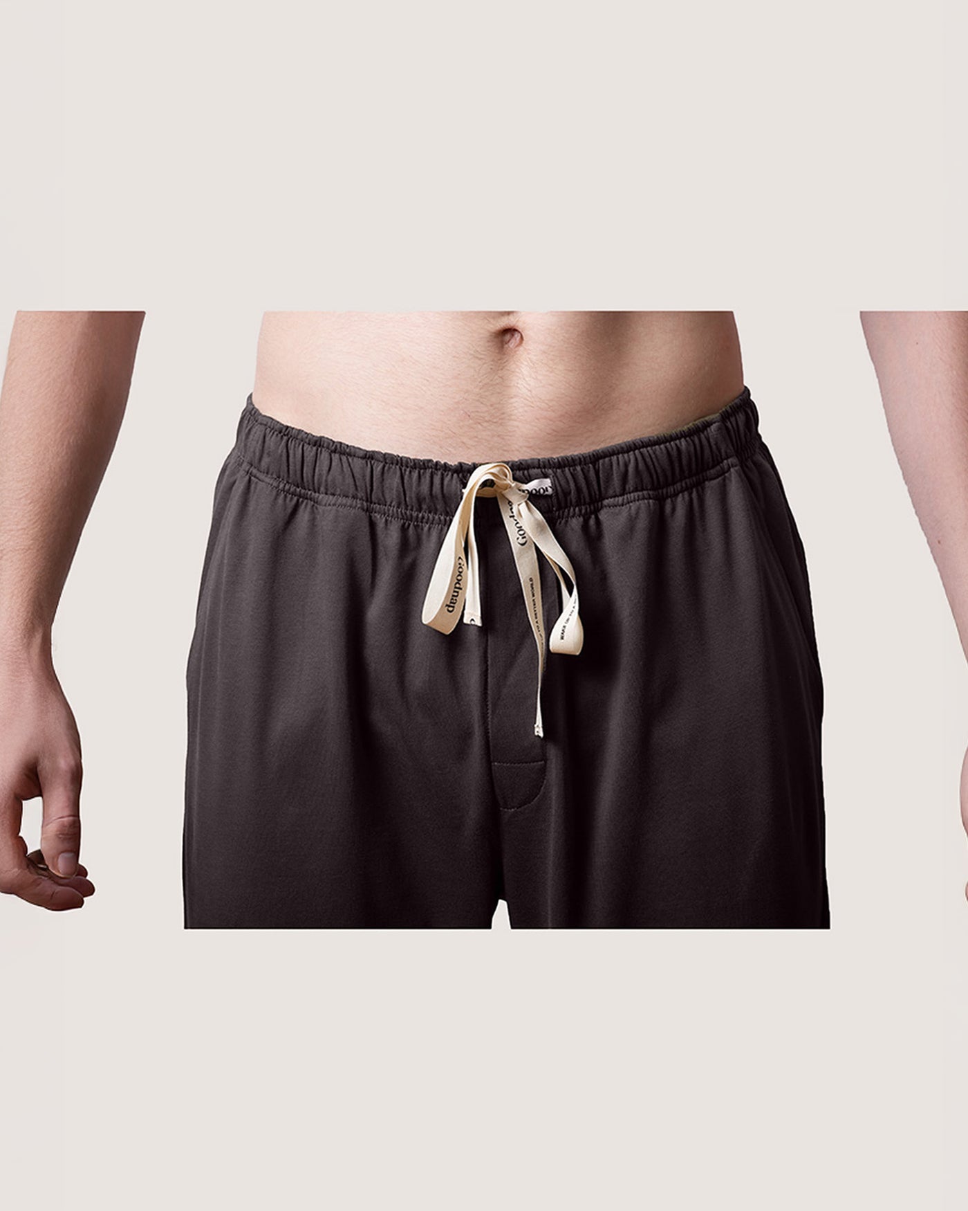 Men's Long Pyjama Pant - Espresso