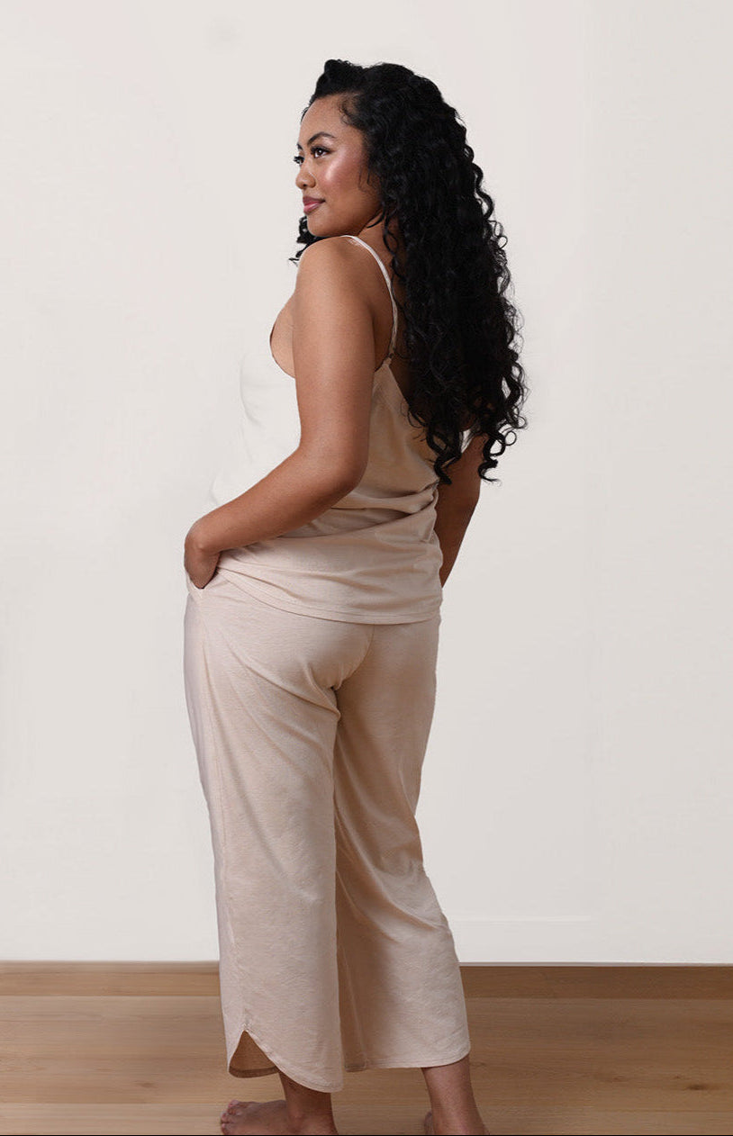 Freedom Cotton Pants - Cream